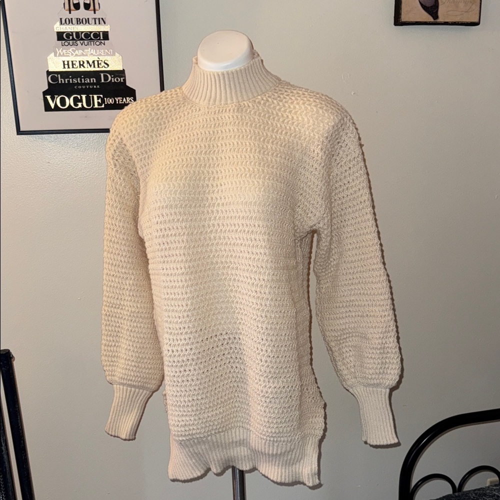 Cozy Cream Knit Sweater - Picture 2 of 6